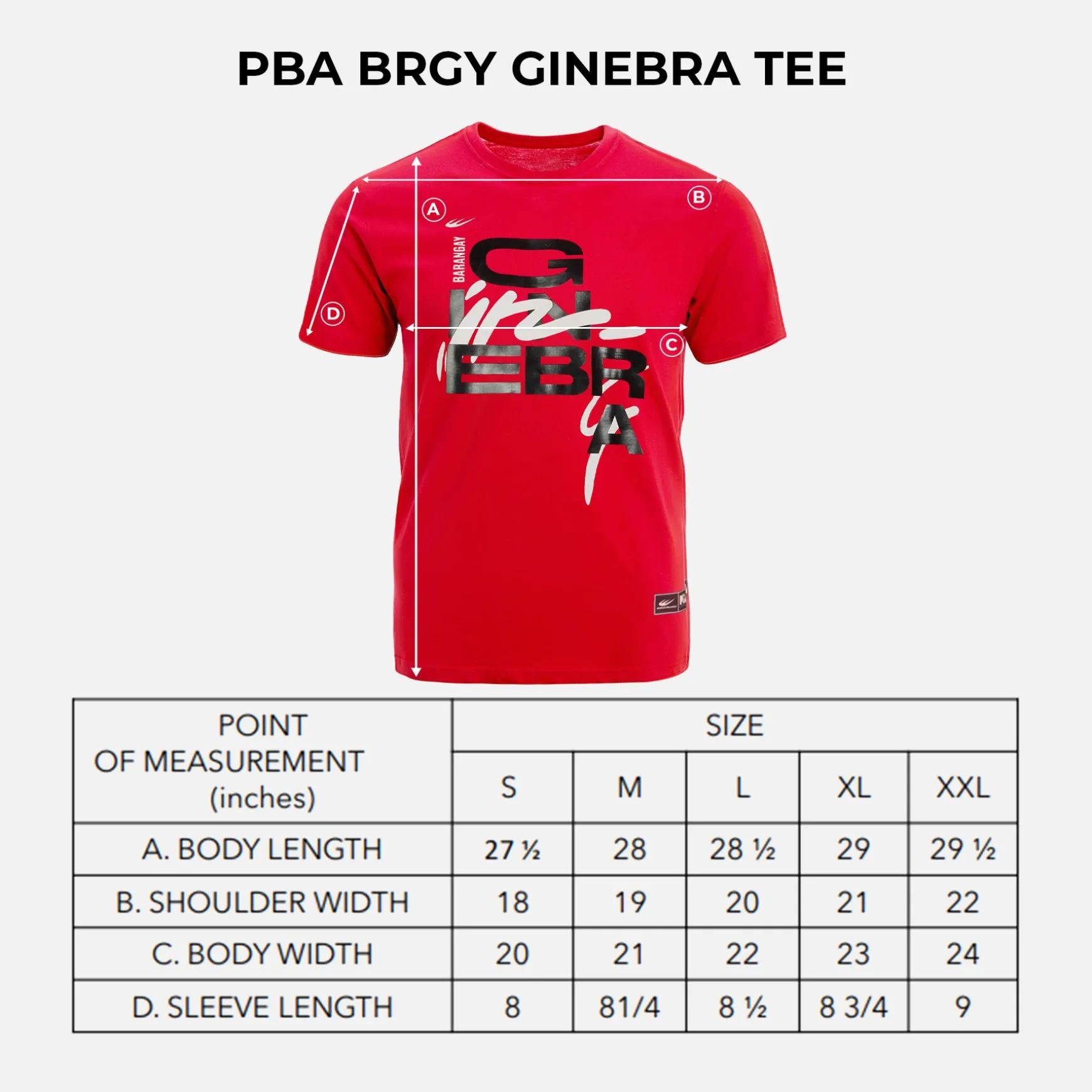 PBA BRGY GINEBRA TEE