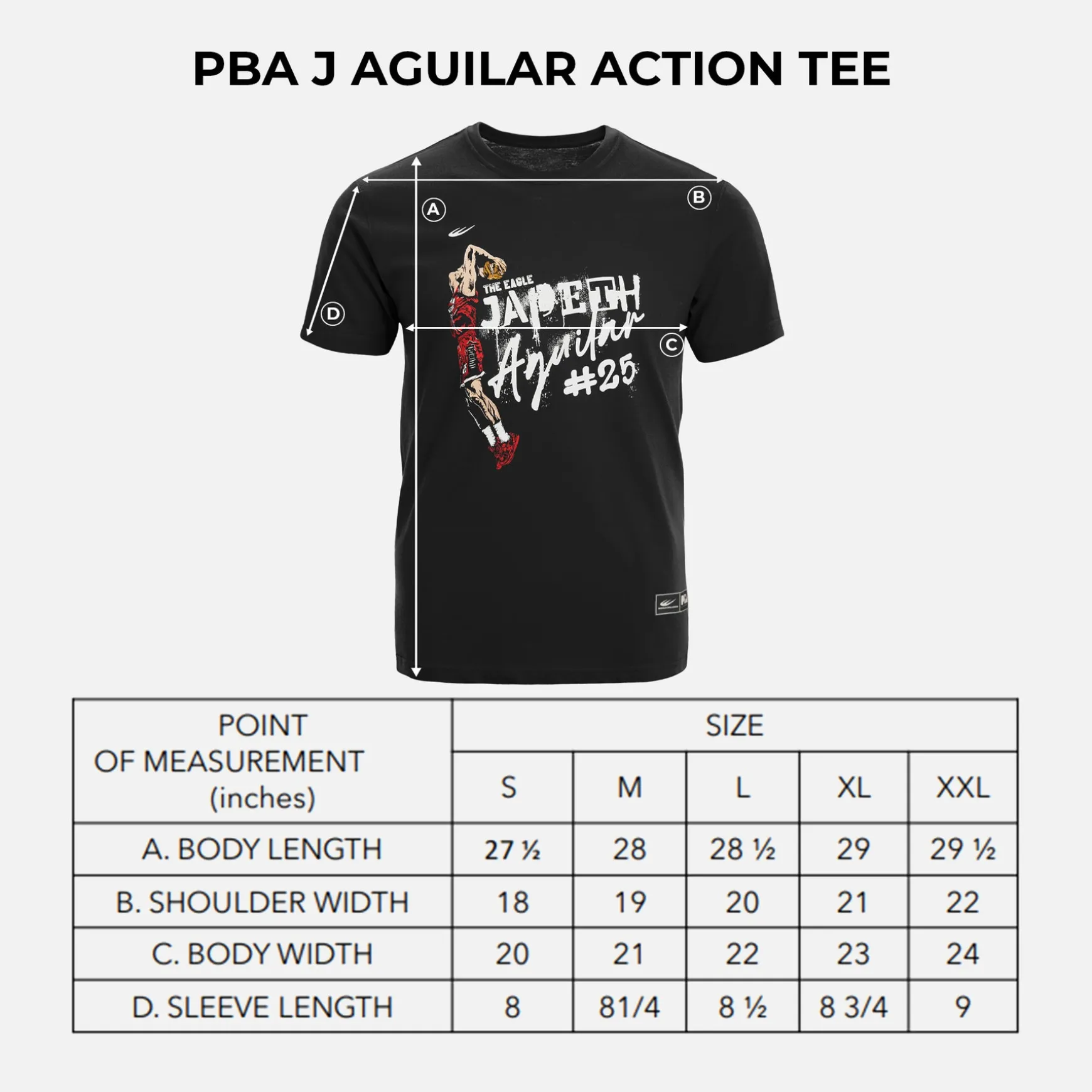 PBA J. AGUILAR ACTION TEE