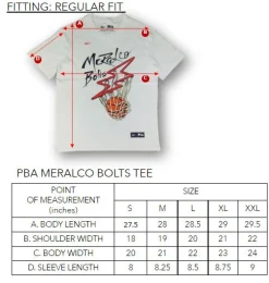 PBA MERALCO BOLTS TEE