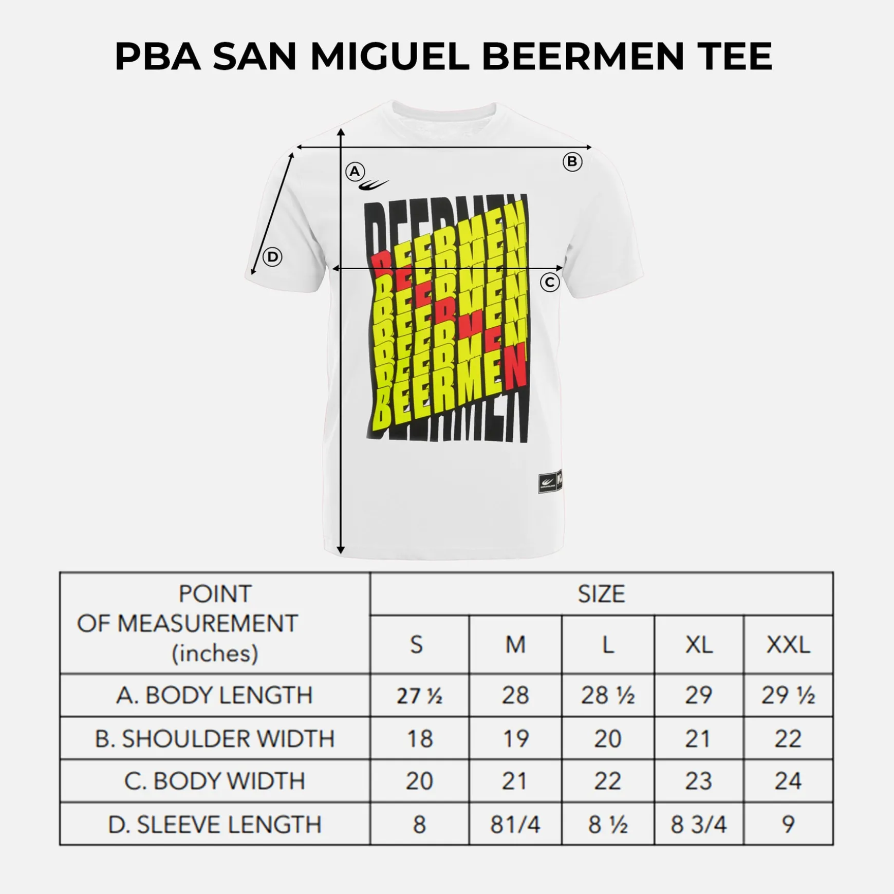 PBA SAN MIGUEL BEERMEN TEE