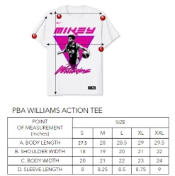 PBA WILLIAMS ACTION TEE