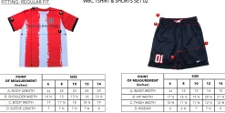 WBC TSHIRT & SHORTS SET 02