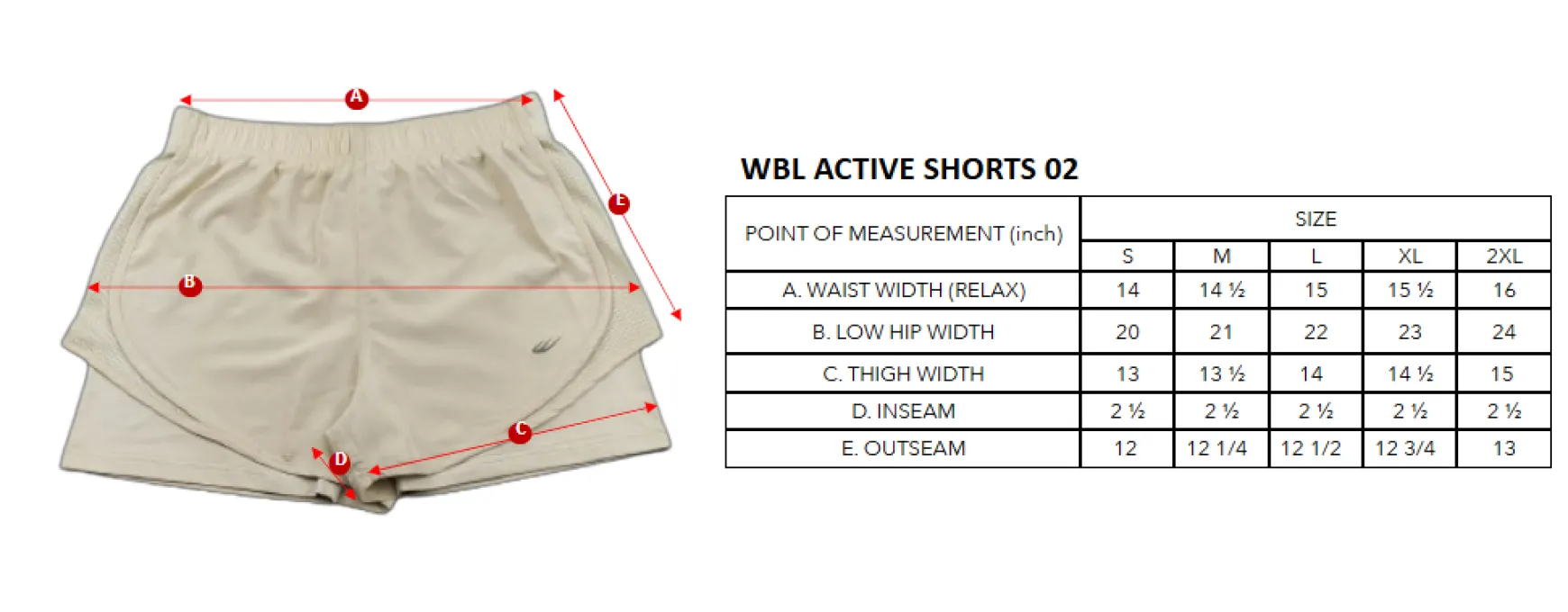 WBL ACTIVE SHORTS 02