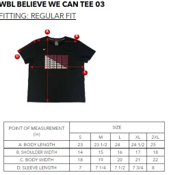 WBL BELIEVE WE CAN TEE 03