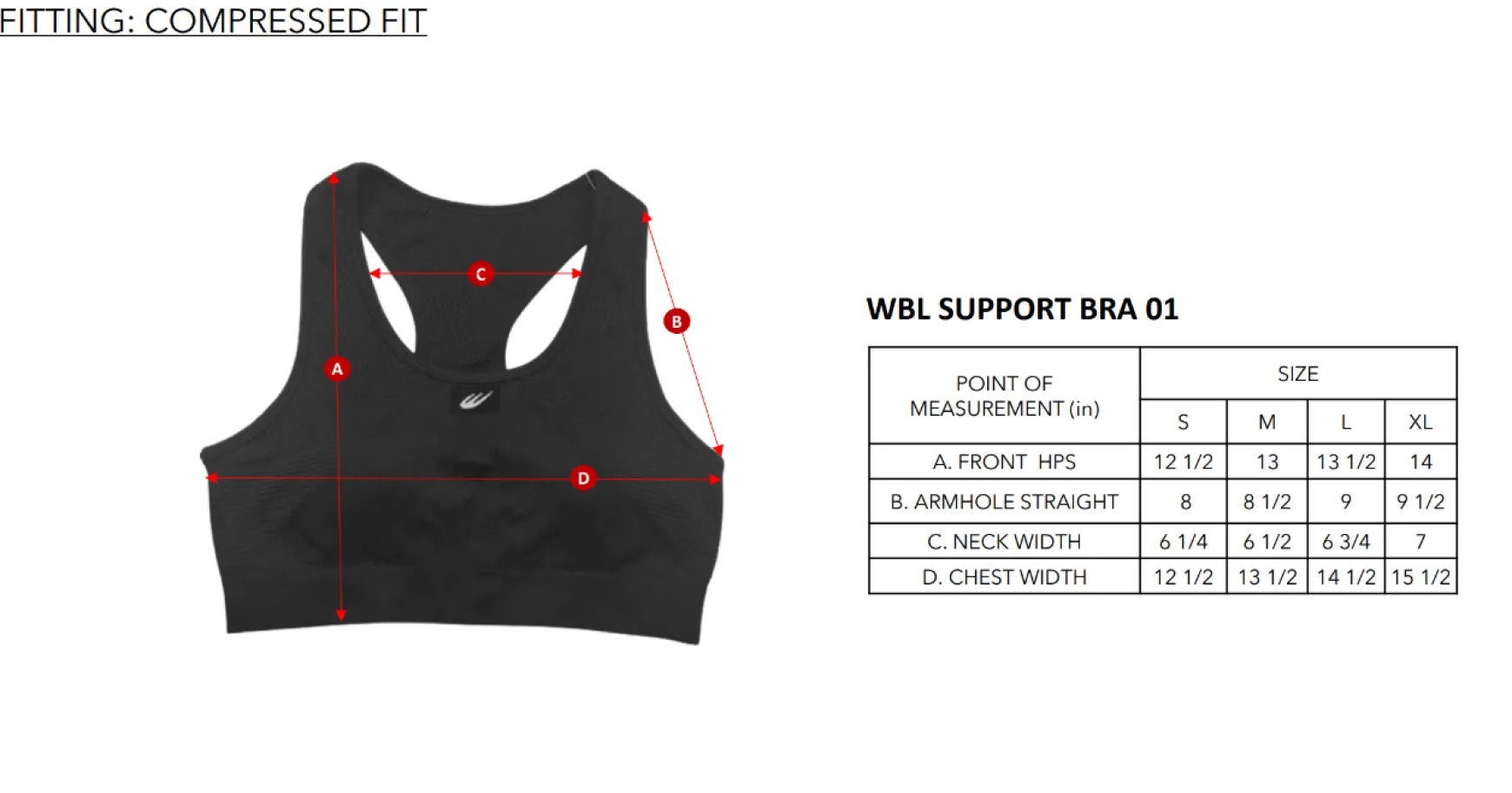 WBL SUPPORT BRA 01
