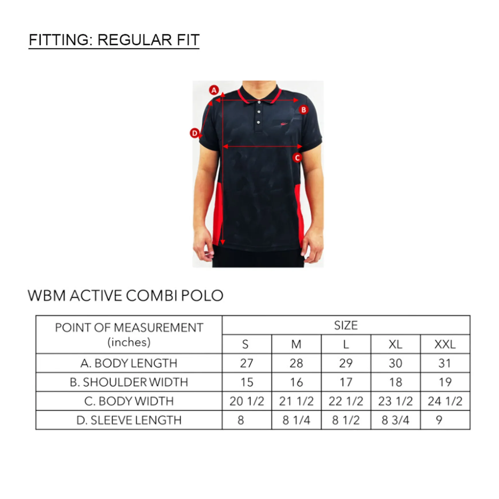 WBM ACTIVE COMBI POLO