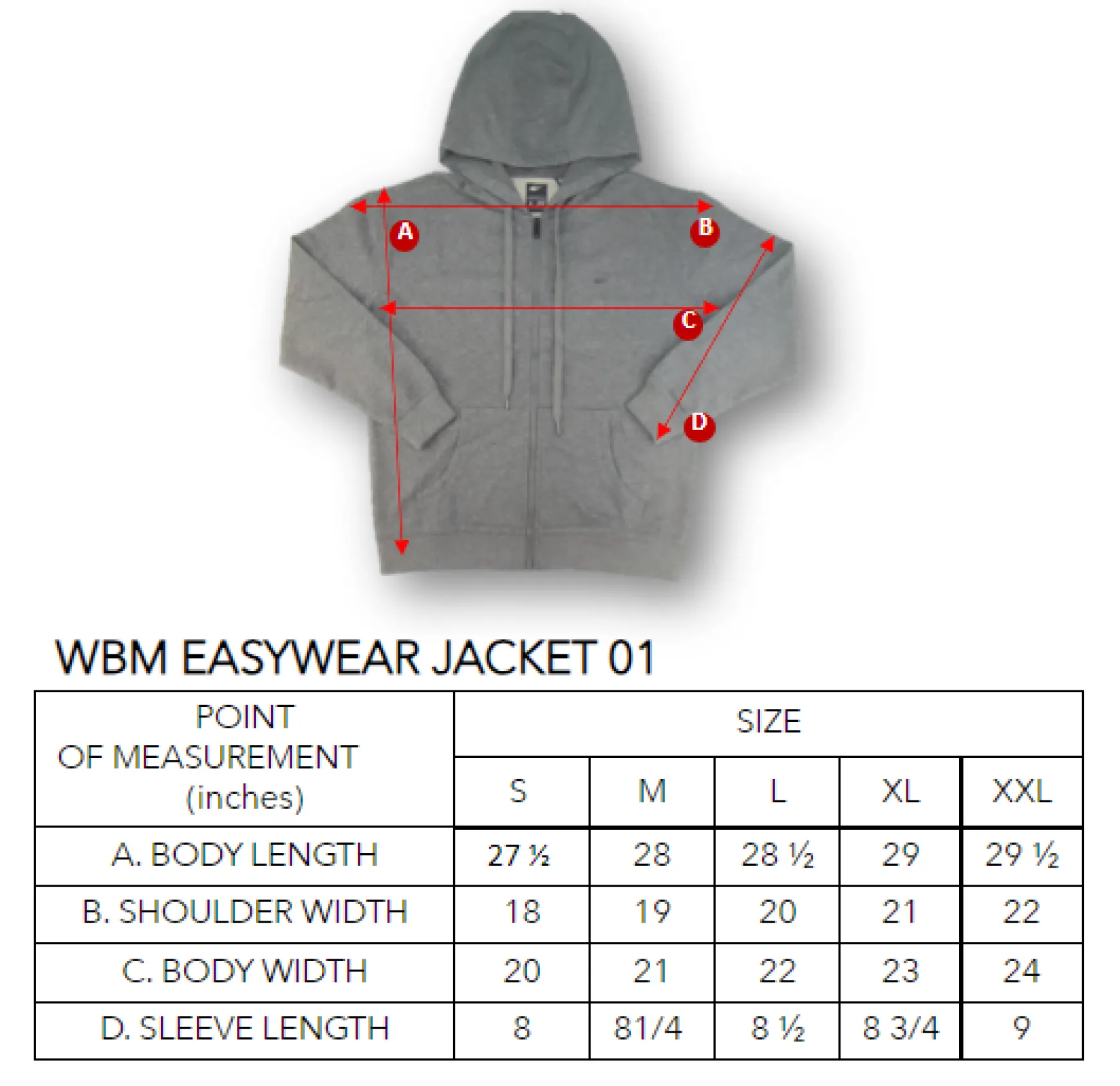 WBM EASYWEAR JACKET 01