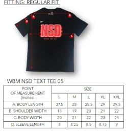 WBM NSD TEXT TEE 05