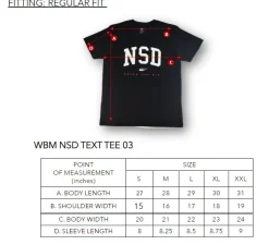 WBM NSD TEXT TEE 03