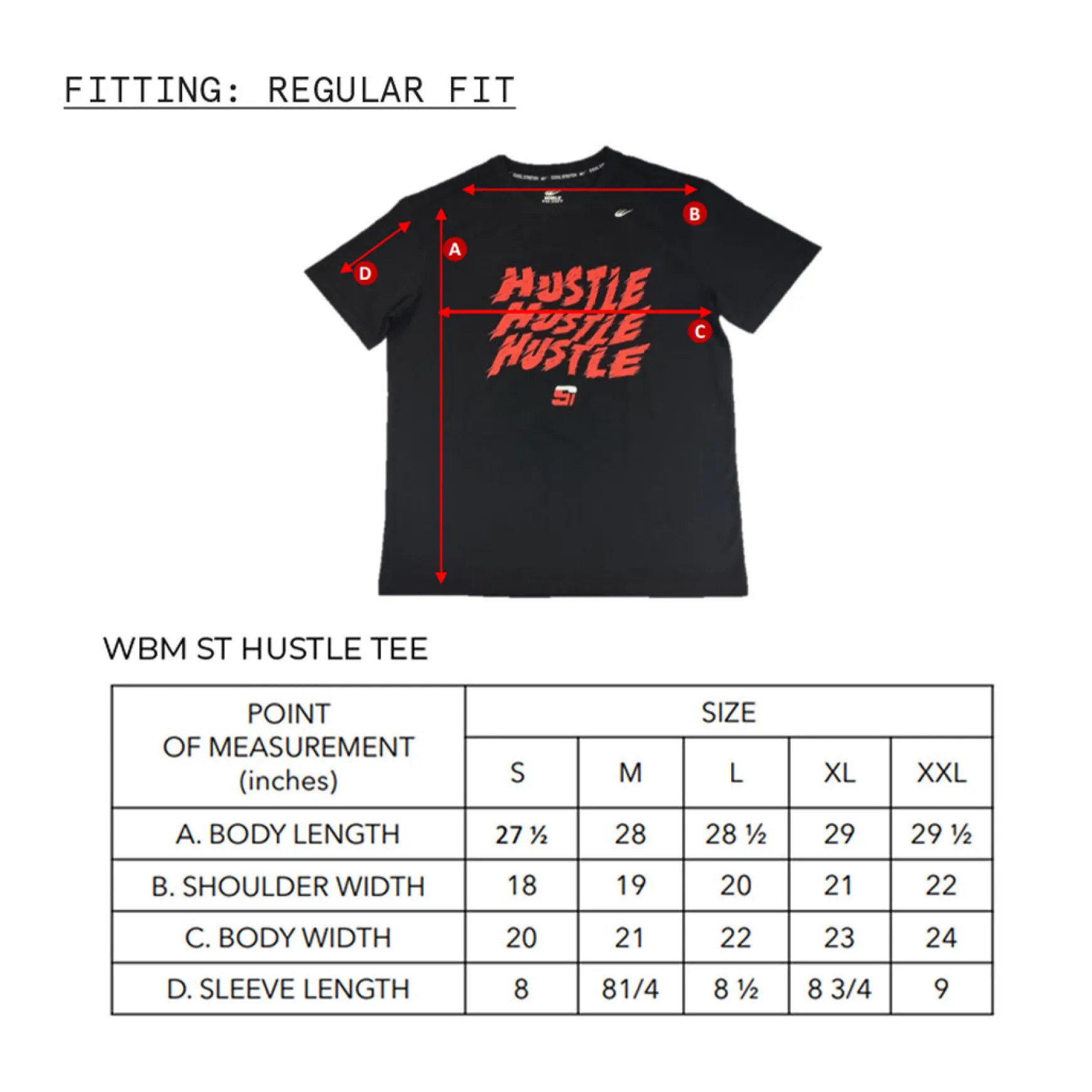 WBM ST HUSTLE TEE