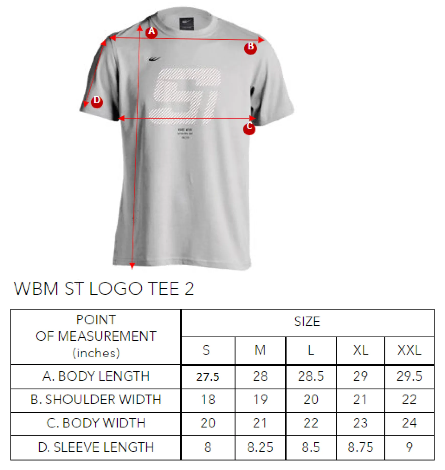 WBM ST LOGO TEE 2