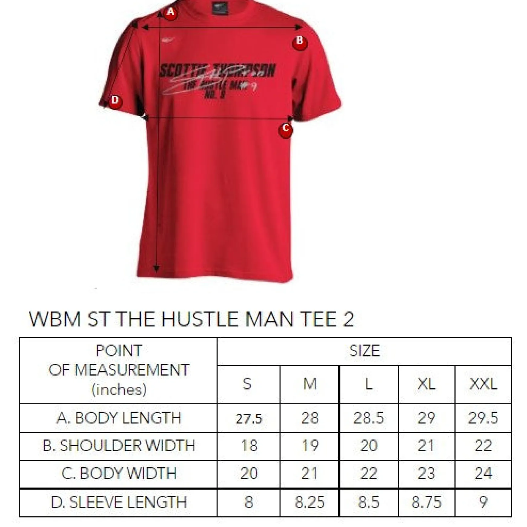 WBM ST THE HUSTLE MAN TEE 2