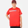 WBM STRIPED ACTIVE TEE
