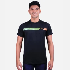 WBM STRIPED ACTIVE TEE