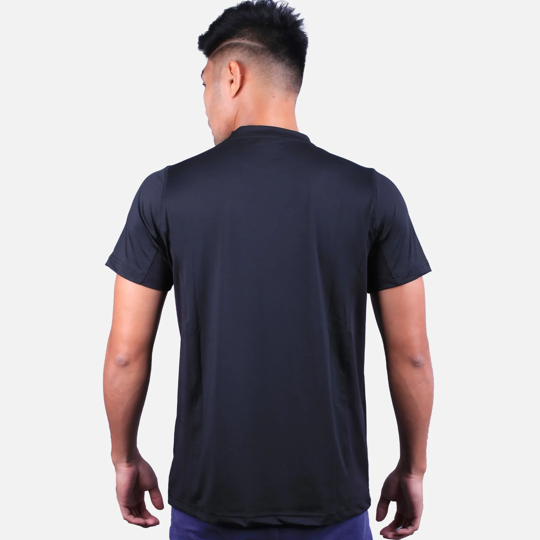 WBM STRIPED ACTIVE TEE